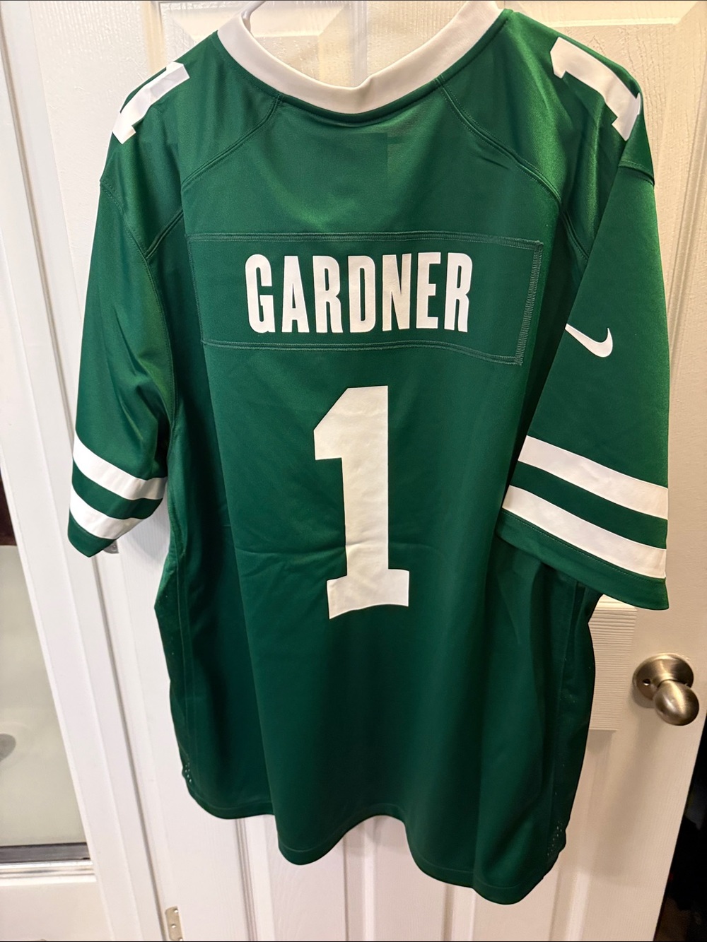 Ahmad Sauce Gardner New York Jets Nike Game Jersey - Legacy Green - Picture 2 of 8